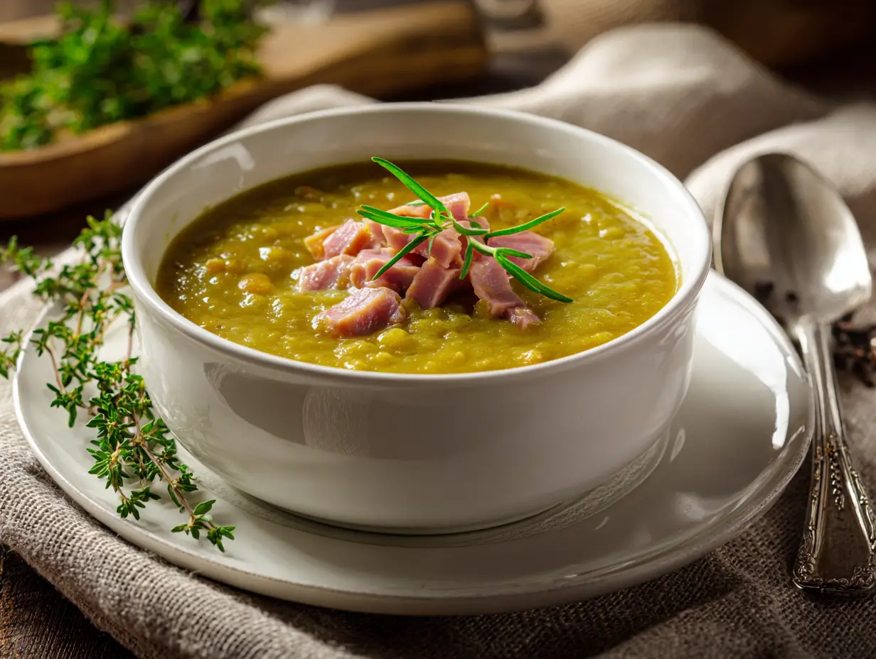 Beyond Leftovers: Economical & Flavorful Split Pea & Ham Soup